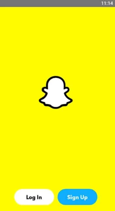 Snapchat — 스크린샷 1